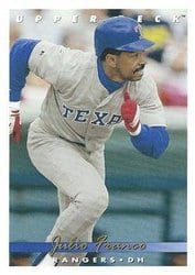 1993 Upper Deck Base Set Julio Franco #656 card