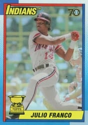 2021 Topps All-Star Rookie Cup Base Set Julio Franco #52 card