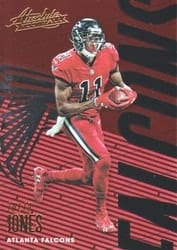 2018 Panini Absolute Base Set Julio Jones #6 card