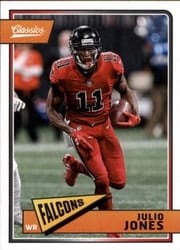 2018 Panini Classics Base Set Julio Jones #5 card
