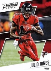 2018 Panini Prestige Base Set Julio Jones #52 card