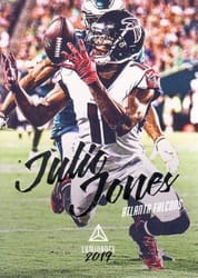 2019 Panini Luminance Base Set Julio Jones #75 card
