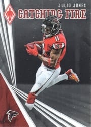2019 Panini Phoenix Catching Fire Julio Jones #12 card
