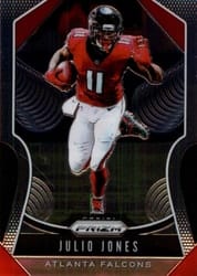 2019 Panini Prizm Base Set Julio Jones #166 card