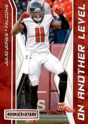 2019 Panini Rookies & Stars On Another Level Julio Jones #OAL-JJ card