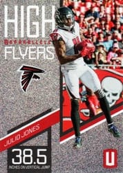 2019 Panini Unparalleled High Flyers Julio Jones #HF-JJ card