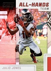 2019 Score All Hands Team Julio Jones #AHT-9 card