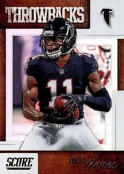 2019 Score Throwbacks Julio Jones #T-1 card