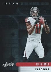 2020 Panini Absolute Star Gazing Julio Jones #12 card