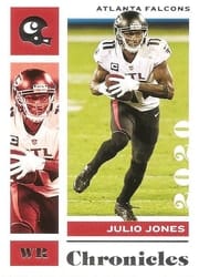 2020 Panini Chronicles Base Set Julio Jones #6 card
