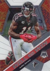 2020 Panini Mosaic Will to Win Julio Jones #WW8 card