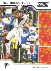 2020 Score All Hands Team Julio Jones #AHT-JJ card