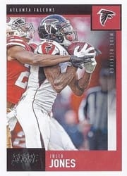 2020 Score Base Set Julio Jones #247 card