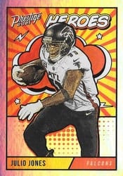 2021 Panini Prestige Heroes Julio Jones #HE-14 card