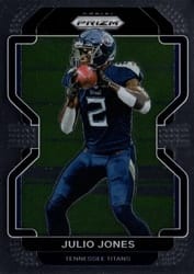 2021 Panini Prizm Base Set Julio Jones #321 card