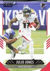 2021 Score Base Set Julio Jones #192 card