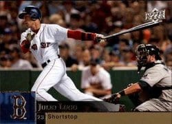 2009 Upper Deck Base Set Julio Lugo #50 card