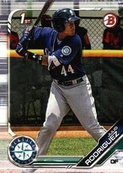 2019 Bowman Prospects Julio Rodriguez #BP-33 card