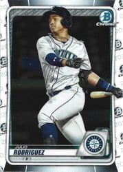 2020 Bowman Chrome Prospects Julio Rodriguez #BCP-175 card
