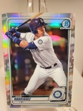 2020 Bowman Chrome Prospects Julio Rodriguez Refractor #BCP-19 card