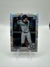 2020 Bowman Draft Julio Rodriguez Chrome Refractor #BD-188 card