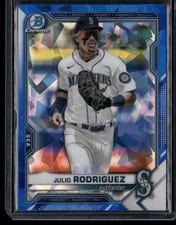2021 Bowman Draft Sapphire Julio Rodriguez #BDC-145 card