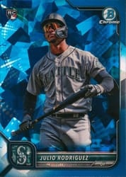 2022 Bowman Chrome Sapphire Edition Base Set Julio Rodriguez #48b card
