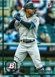 2022 Bowman Heritage Base Set Julio Rodriguez #7 card