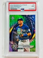 2022 Bowman Platinum Julio Rodriguez #41 card