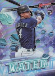 2022 Bowman's Best Elements of Excellence Julio Rodriguez #EE-4 card