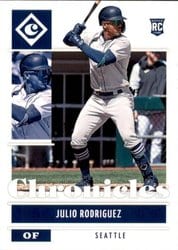 2022 Panini Chronicles Base Set Julio Rodriguez #28 card