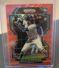 2022 Panini Prizm Julio Rodriguez Silver Prizm #40 card