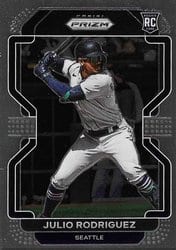 2022 Panini Prizm Base Set Julio Rodriguez #40 card