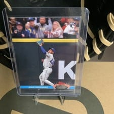 2022 Stadium Club Julio Rodriguez 1991 Variation #148 card