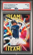 2022 Stadium Club Beam Team Julio Rodriguez #BT-25 card