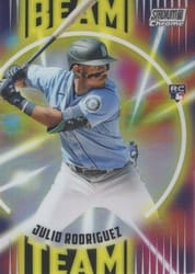 2022 Stadium Club Chrome Beam Team Julio Rodriguez #BT-19 card