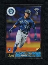 2022 Topps Chrome 1987 Julio Rodriguez #87BC-24 card