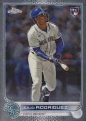 2022 Topps Chrome Update Base Set Julio Rodriguez #USC150 card