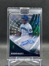 2022 Topps Clearly Authentic Topps Tek Autographs Julio Rodriguez #TEK-JRO card
