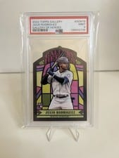 2022 Topps Gallery Gallery of Heroes Julio Rodriguez #GOH-19 card