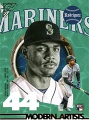 2022 Topps Gallery Modern Artists Julio Rodriguez #MA-24 card