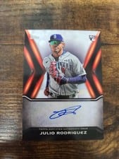 2022 Topps Japan Edition Autographs Julio Rodriguez #TJA-JRO card