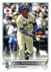 2022 Topps Japan Edition Base Set Julio Rodriguez #2 card