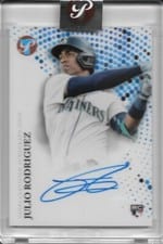 2022 Topps Pristine Autographs Julio Rodriguez #PA-JRO card
