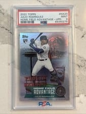 2022 Topps Update Home Field Advantage Julio Rodriguez #HA-23 card