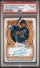 2023 Bowman Sterling Opulence Autographs Julio Rodríguez #SOA-JR card