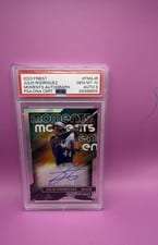 2023 Finest Moments Autographs Julio Rodríguez #FMA-JR card