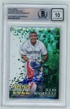 2023 Topps 2022 Greatest Hits Autographs Julio Rodriguez #22GHA-JR card