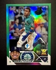 2023 Topps Julio Rodriguez 1st Edition Gold #330 card