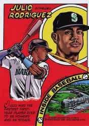2023 Topps Archives 1979 Comics Julio Rodríguez #79TC-6 card